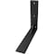 Ekena Millwork Countertop Support Steel Heavy Duty Bracket w/ Gusset, Powder Coated Black 2 1/2"W x 12"D x 10"H BKTM02X12X10CGPBL - alternate 5